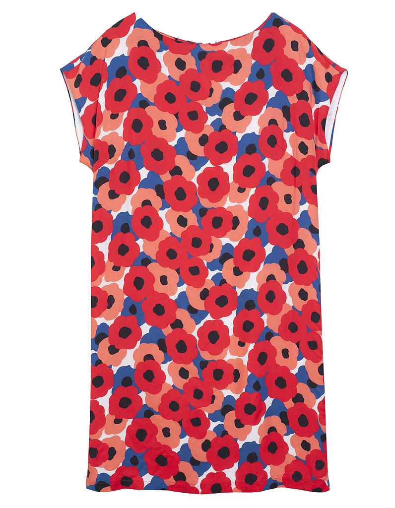 robe coquelicot etam