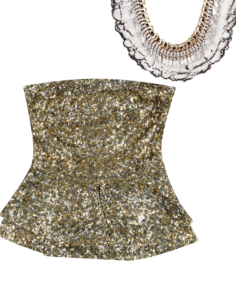 Paillettes Zara Femme Top Sans Manche Haut Nouvel An Femme