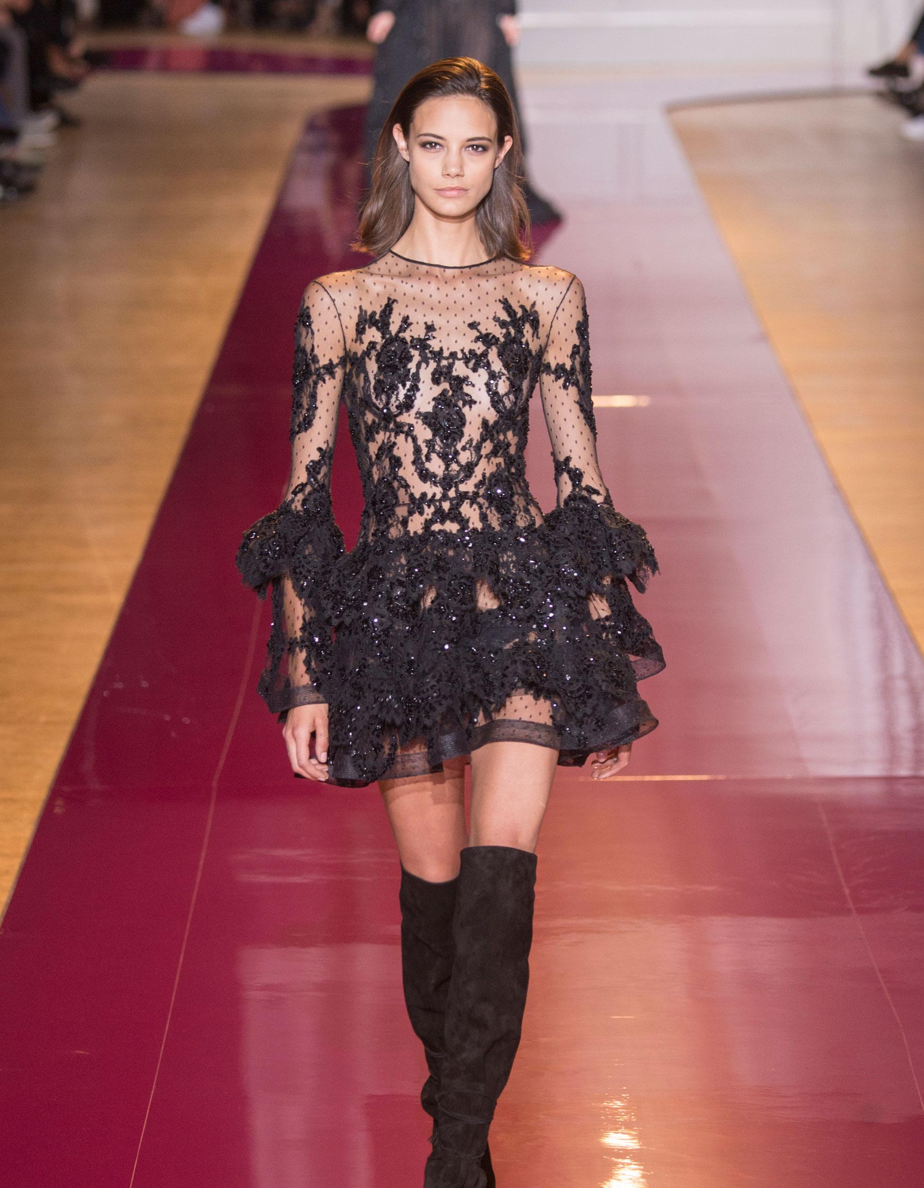Défilé Zuhair Murad haute couture automnehiver 20162017 Paris Elle