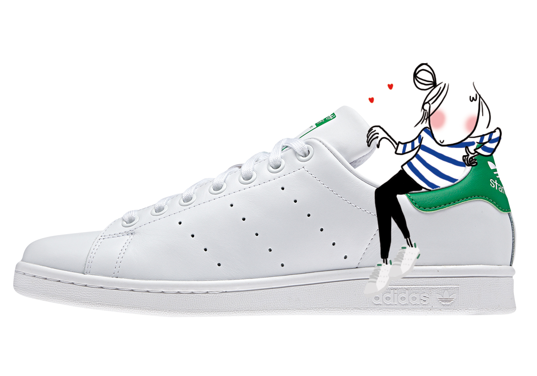 basket style stan smith homme