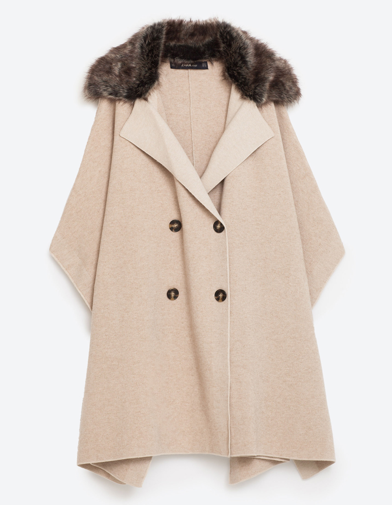 Cape Zara 20 capes pour être stylée cet automne Elle