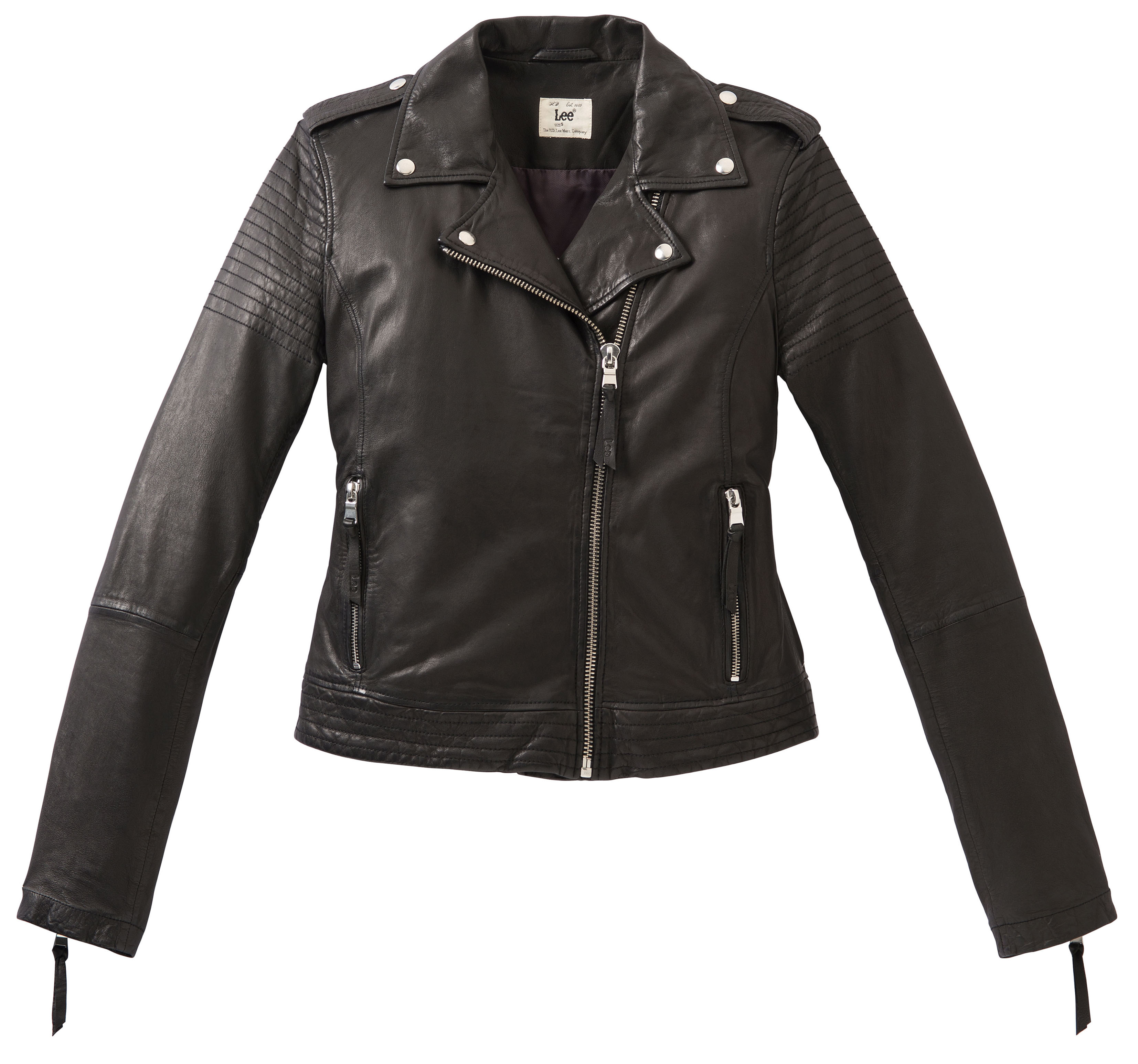 Blouson en cuir Lee 20 blousons en cuir pour un look rock et chic Elle