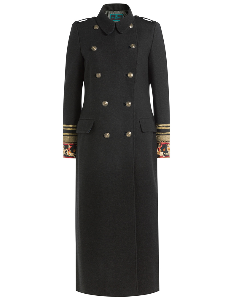 Manteau officier à manches décorées - 14 manteaux officier pour un ...