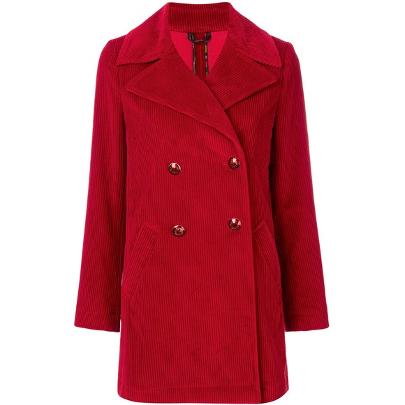Manteau rouge en velours Etro - 20 manteaux rouges qui nous rendent red ...