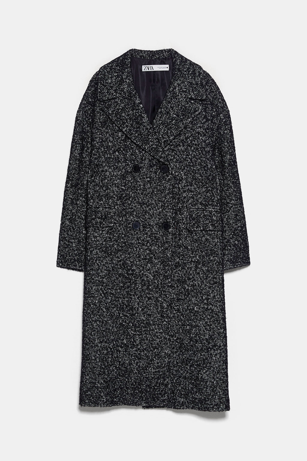 manteau croisé zara