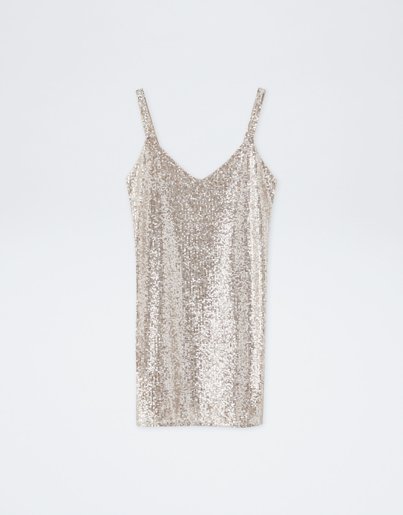 robe sequin pull and bear