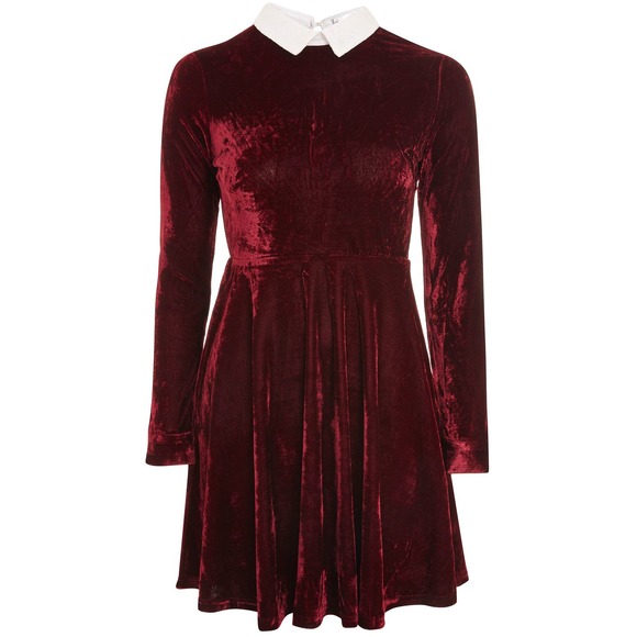 Robe en velours à col 25 robes en velours qui ont