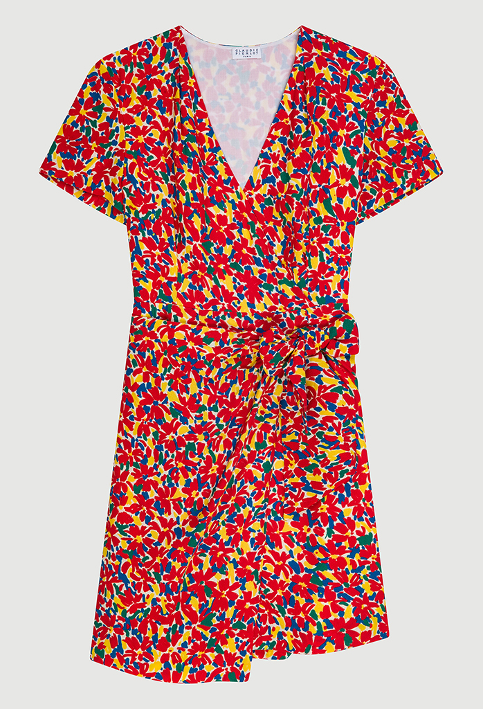 robe fleurie claudie pierlot