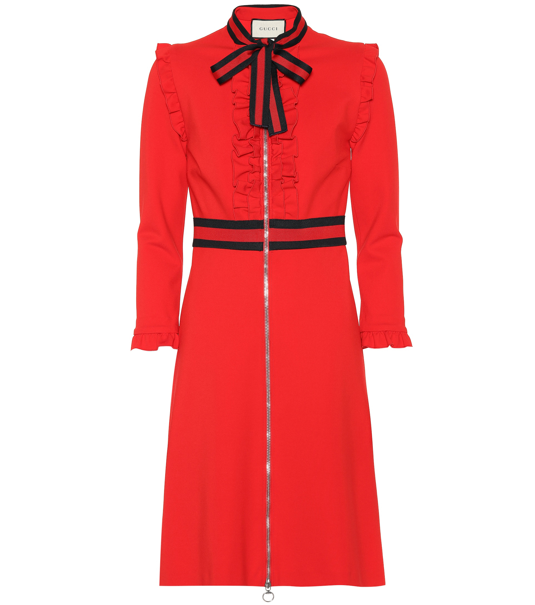 Robe rouge Gucci - 30 robes rouges qui font monter la température - Elle