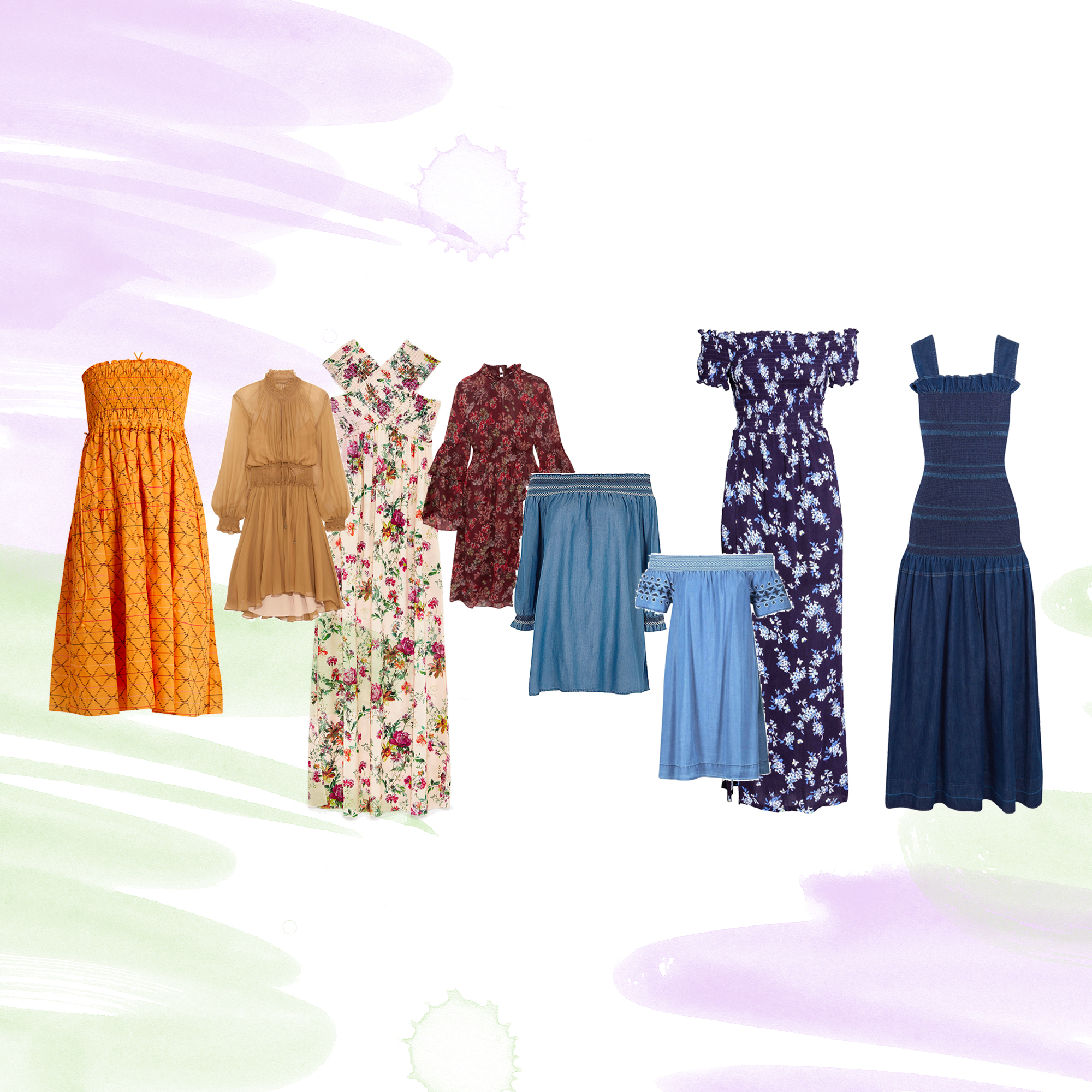 Robe smock?�e : 15 belles robe ?� smocks - Elle