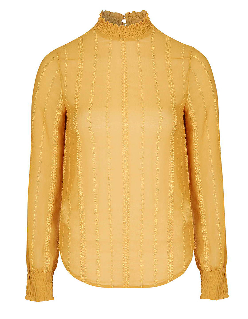 Blouse à col montant 20 cols montants pour être dans le coup