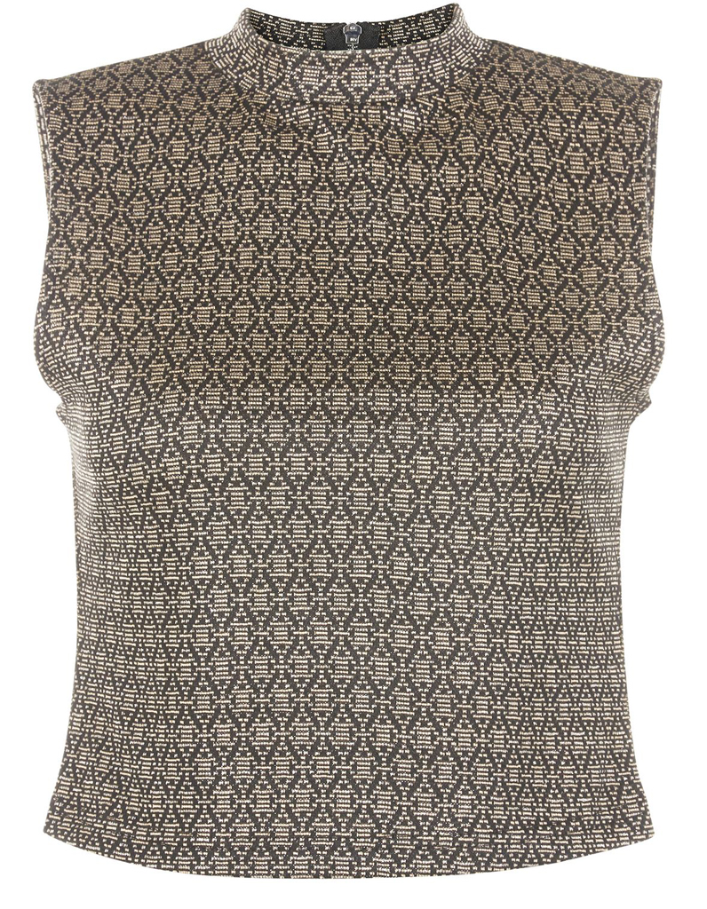 Crop top doré - 32 cropped tops pour une allure sexy cet été - Elle