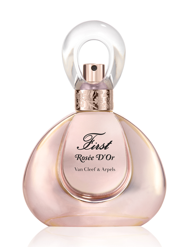 Eau de Parfum First Rosée d’Or, Van Cleef and Arpels, 79€ les 60 ml
