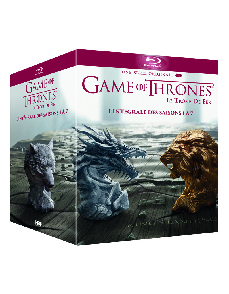 Coffret DVD L'intégrale de « Game of Thrones » saison 1 à 7 19 DVD à