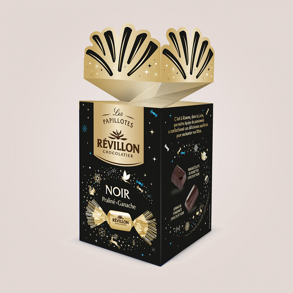 Papillotes au chocolat noir Noël Des cadeaux à moins de 10 € Elle
