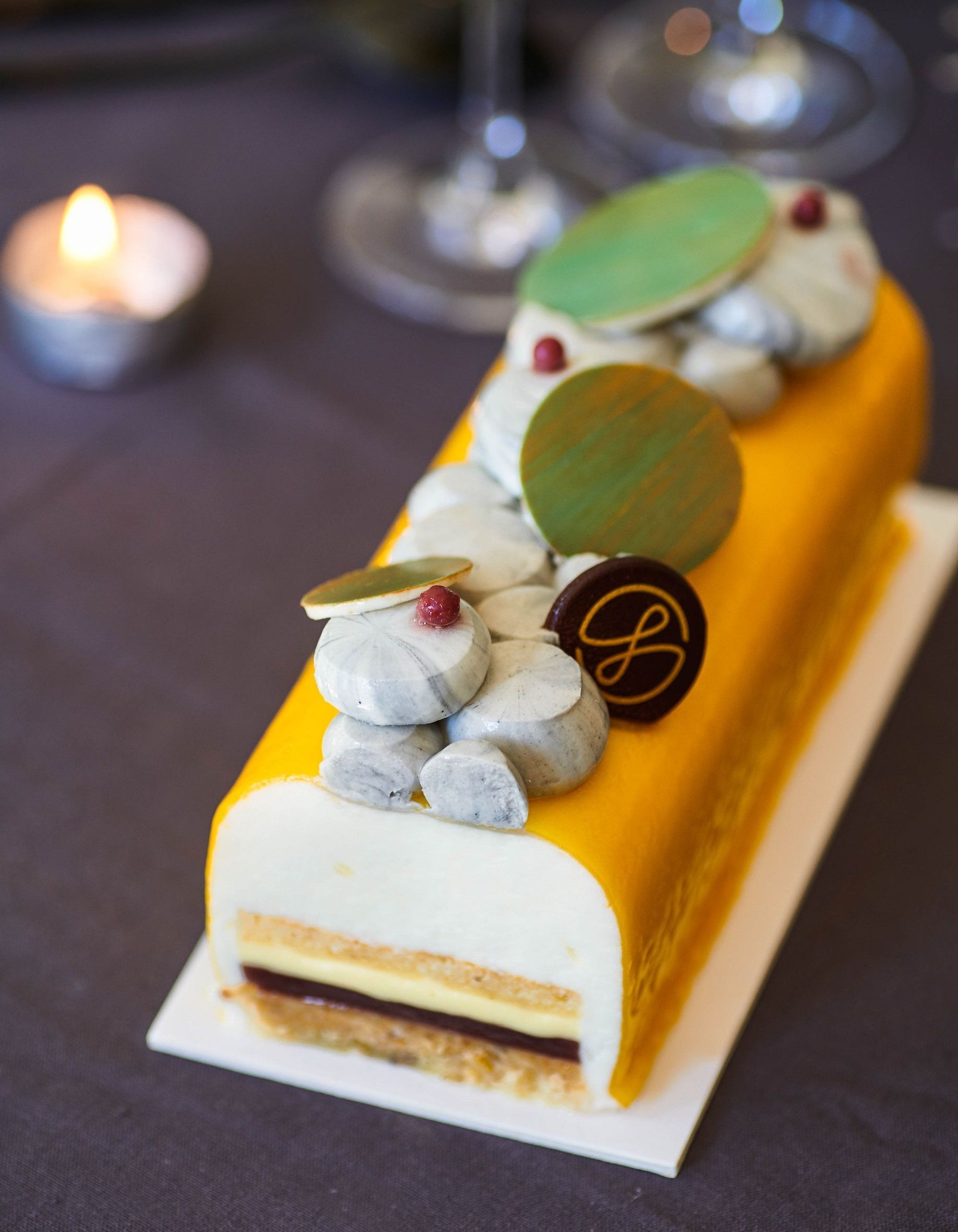 Buche De Noel Maison Landemaine Les Plus Belles Buches De Noel Elle