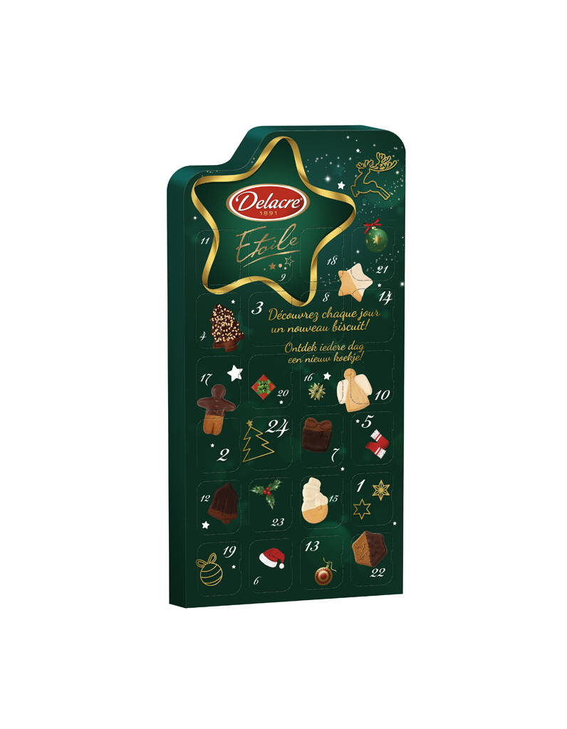 Calendrier de l’Avent Delacre - Des calendriers de l'Avent gourmands - Elle Calendrier de l’Avent Delacre - Des calendriers de l'Avent gourmands - Elle