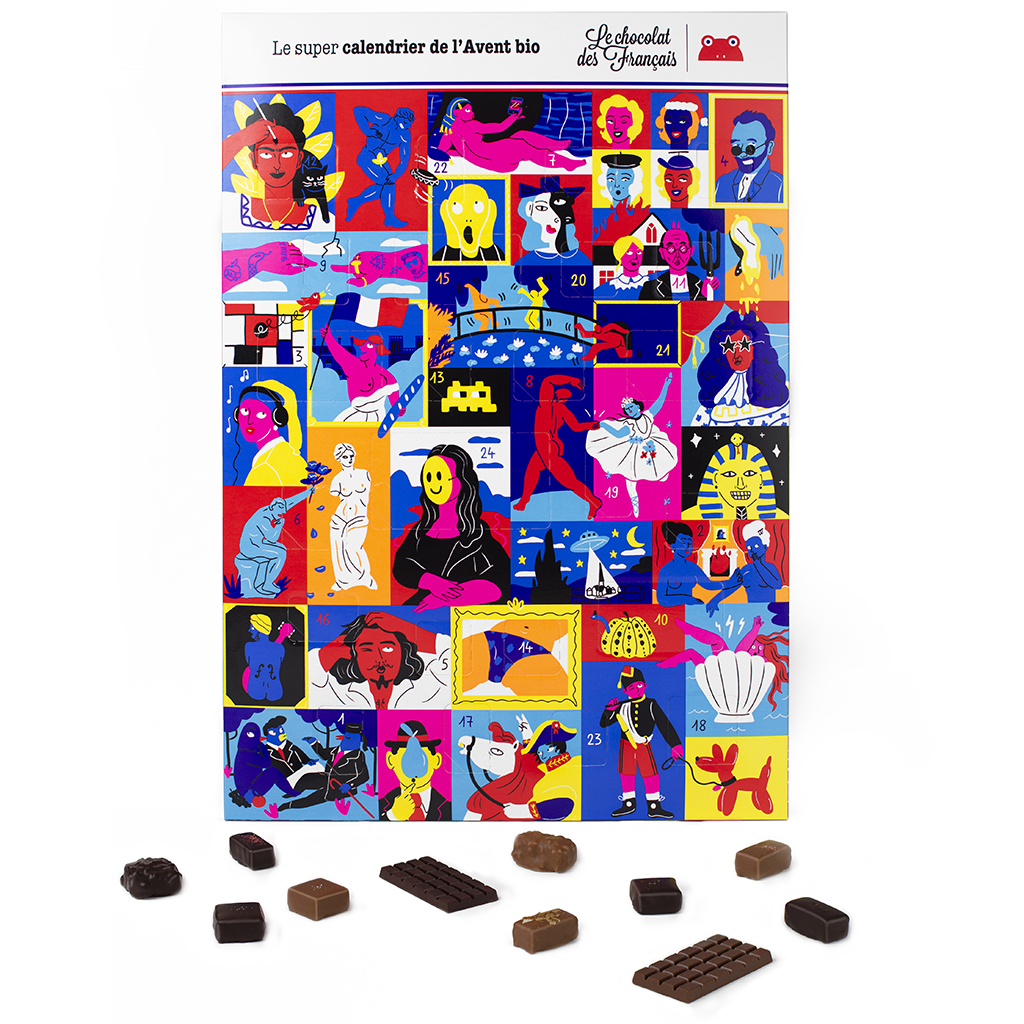 Calendrier de l’Avent Le Chocolat des Français Les calendriers de l