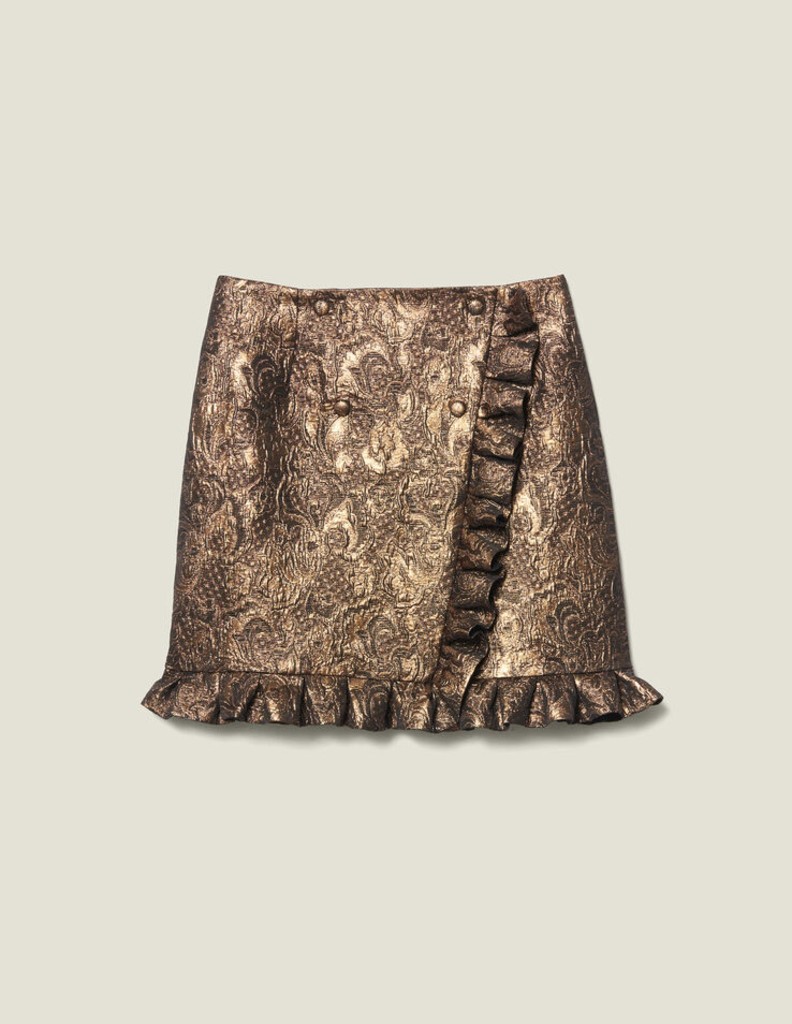 bottines maje boucles