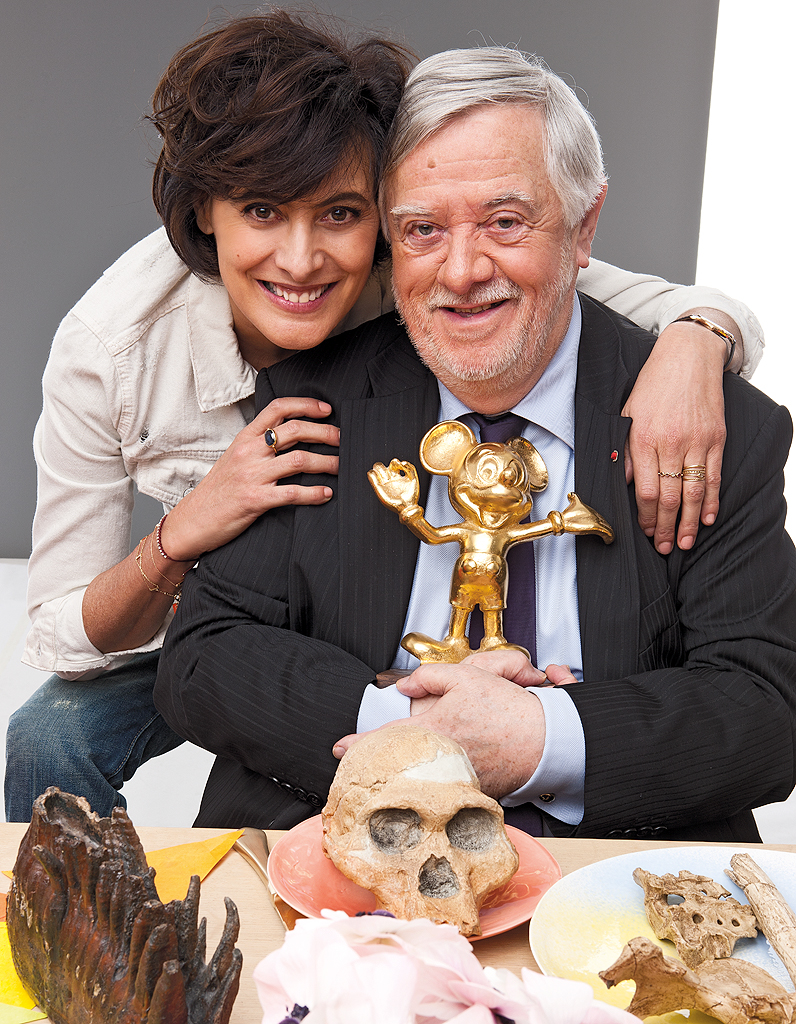 Son copain Yves Coppens - Inès de la Fressange nous présente sa tribu ...