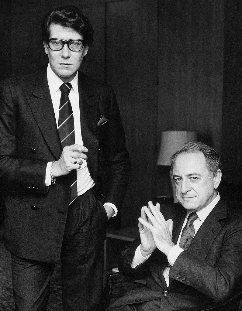 Yves Saint Laurent et Pierre Bergé 50 couples mythiques (ou presque
