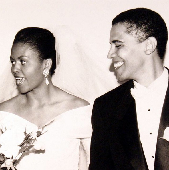 Le Mariage Barack Et Michelle Obama Une Histoire Damour Qui Dure