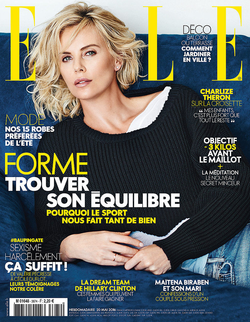 Découvrez les coulisses du shooting de Charlize Theron pour ELLE - Elle