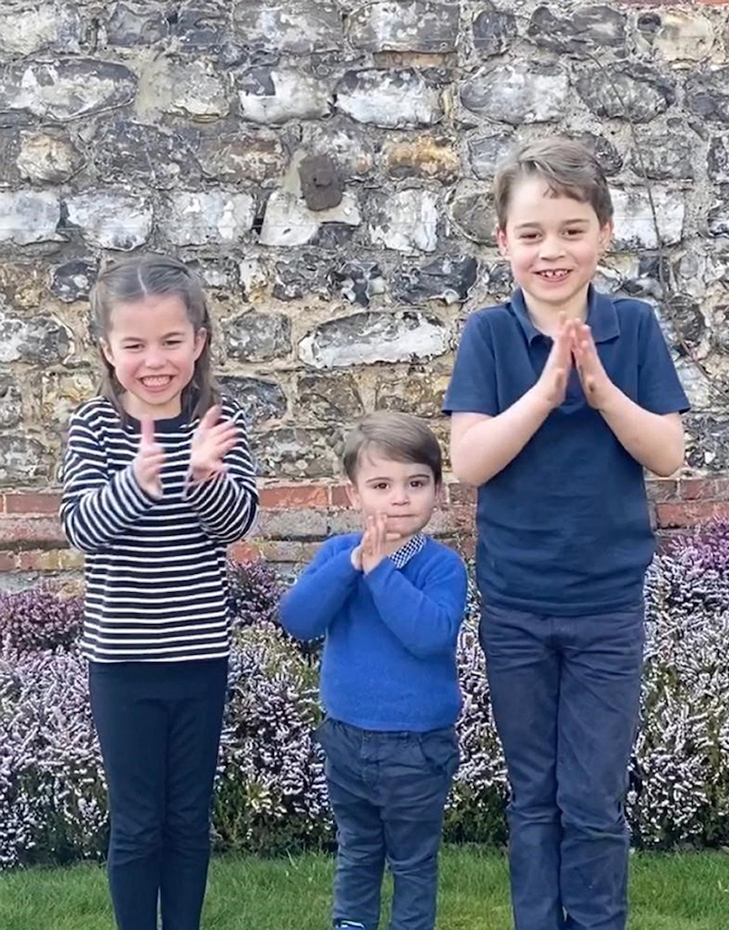 Famille royale : George, Charlotte et Louis rendent ...