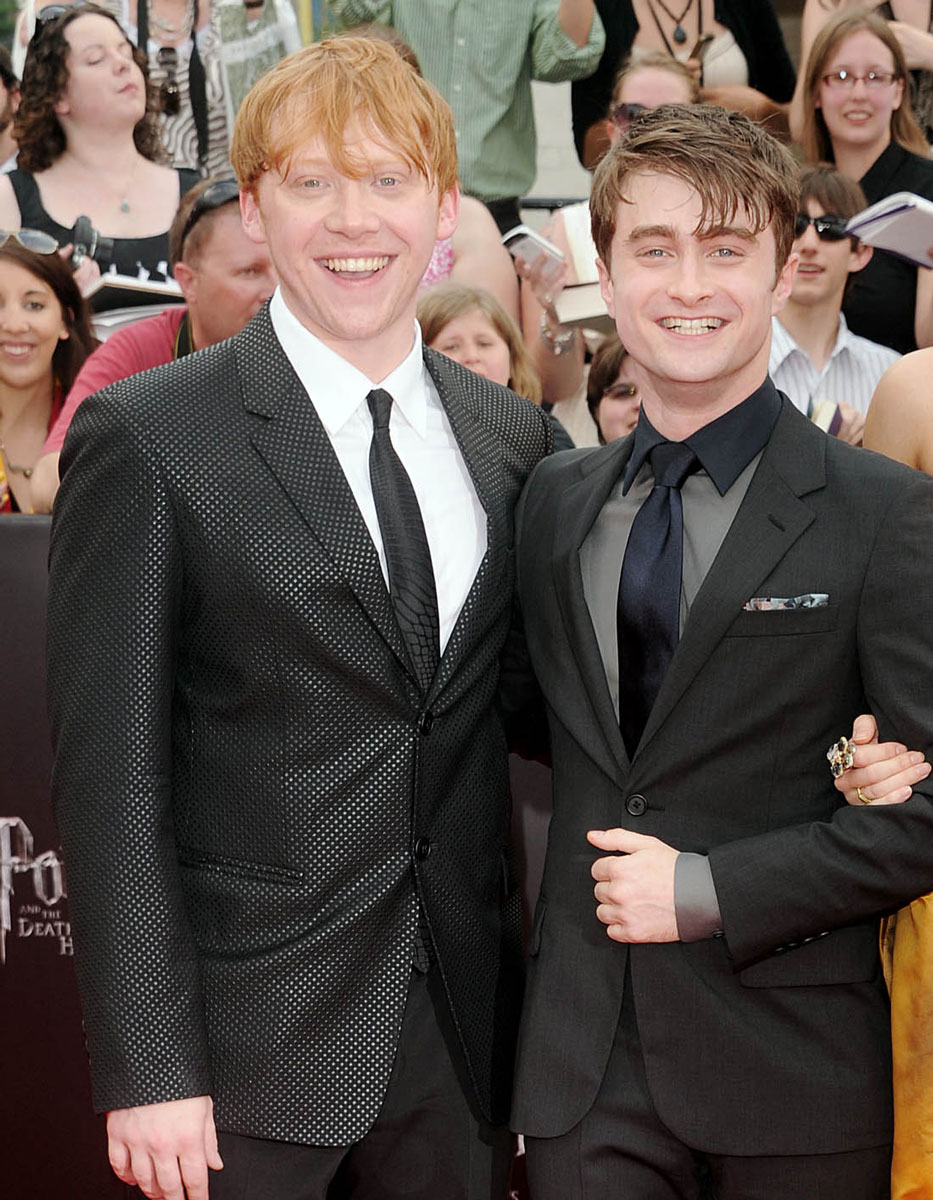 Harry Potter Daniel Radcliffe Reagit A La Paternite De Ron Alias Rupert Grint Elle