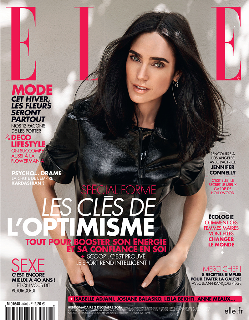 Jennifer Connelly en couverture de ELLE cette semaine ! - Elle