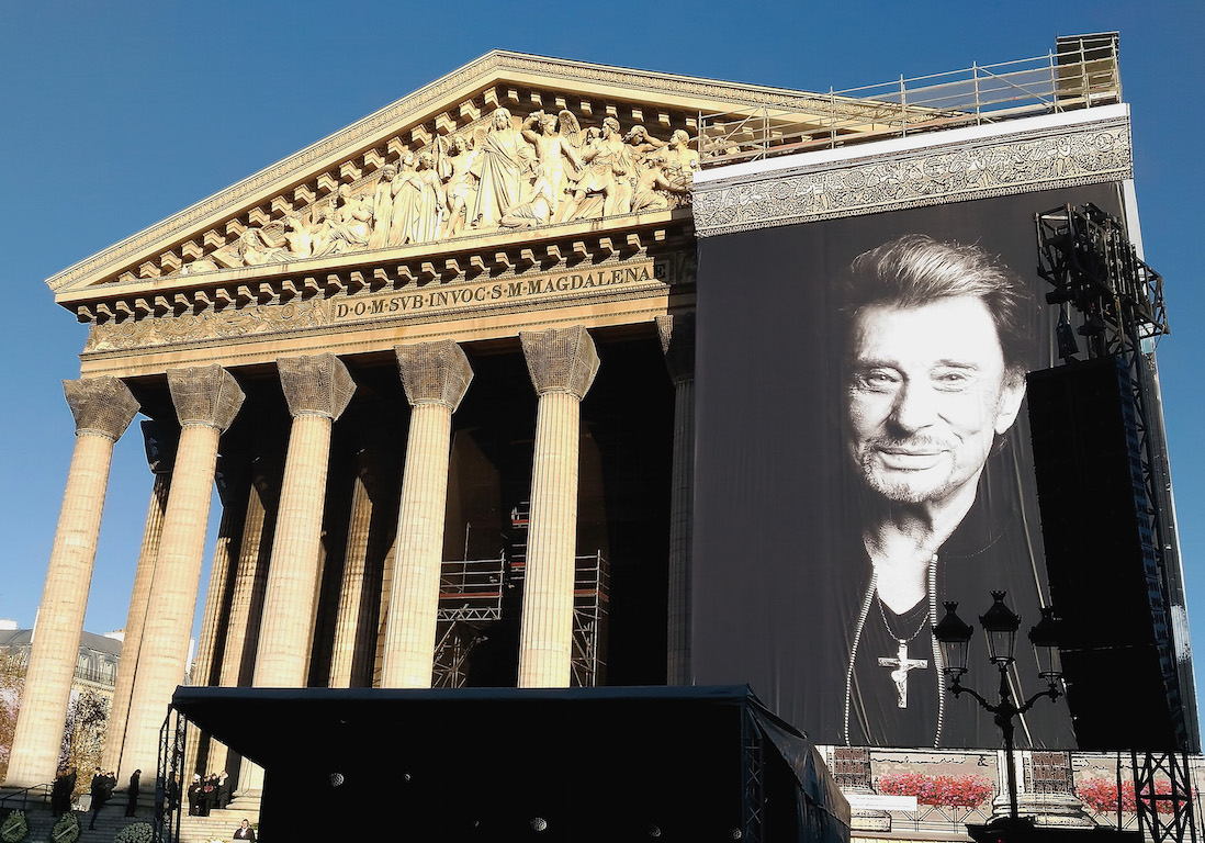 Johnny Hallyday Revivez La Messe En Hommage Du Chanteur A La Madeleine Pour L Anniversaire De Sa Mort Elle