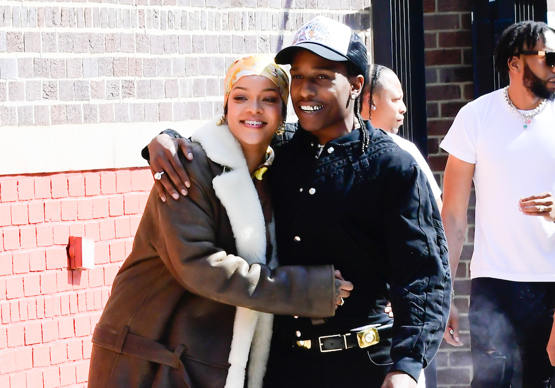 Rihanna et A$AP Rocky enflamment le front row du premier défilé