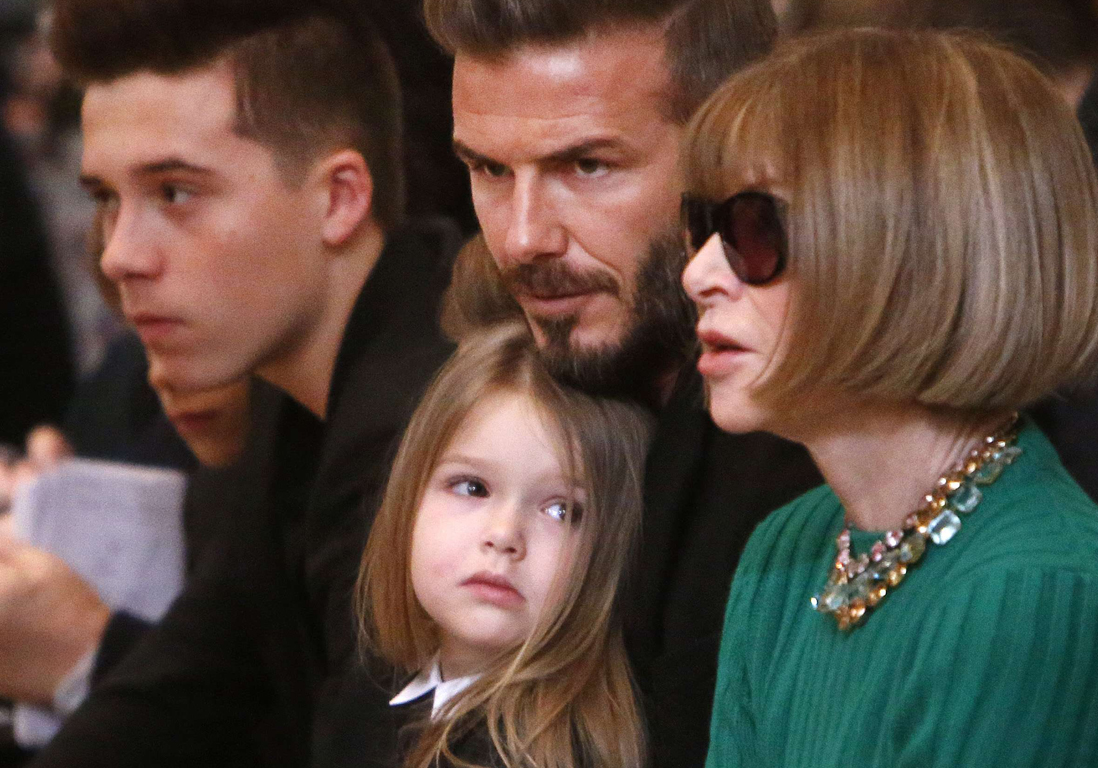 Harper Beckham La Petite Fille La Mieux Habillee Elle