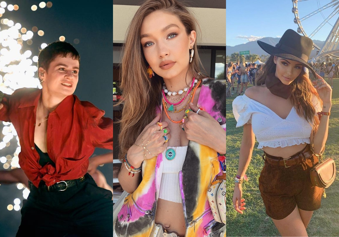 Les stars au Festival de Coachella Elle