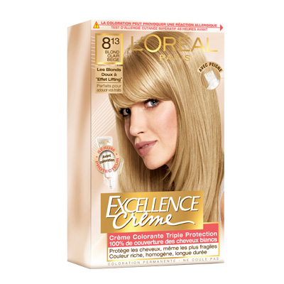 Excellence Crème Les Blonds Doux à effet lifting - L'Oréal 