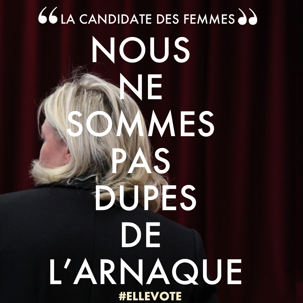 Pourquoi Ne Pas Voter Pour Marine Non, nous ne voterons pas pour Marine Le Pen - Elle