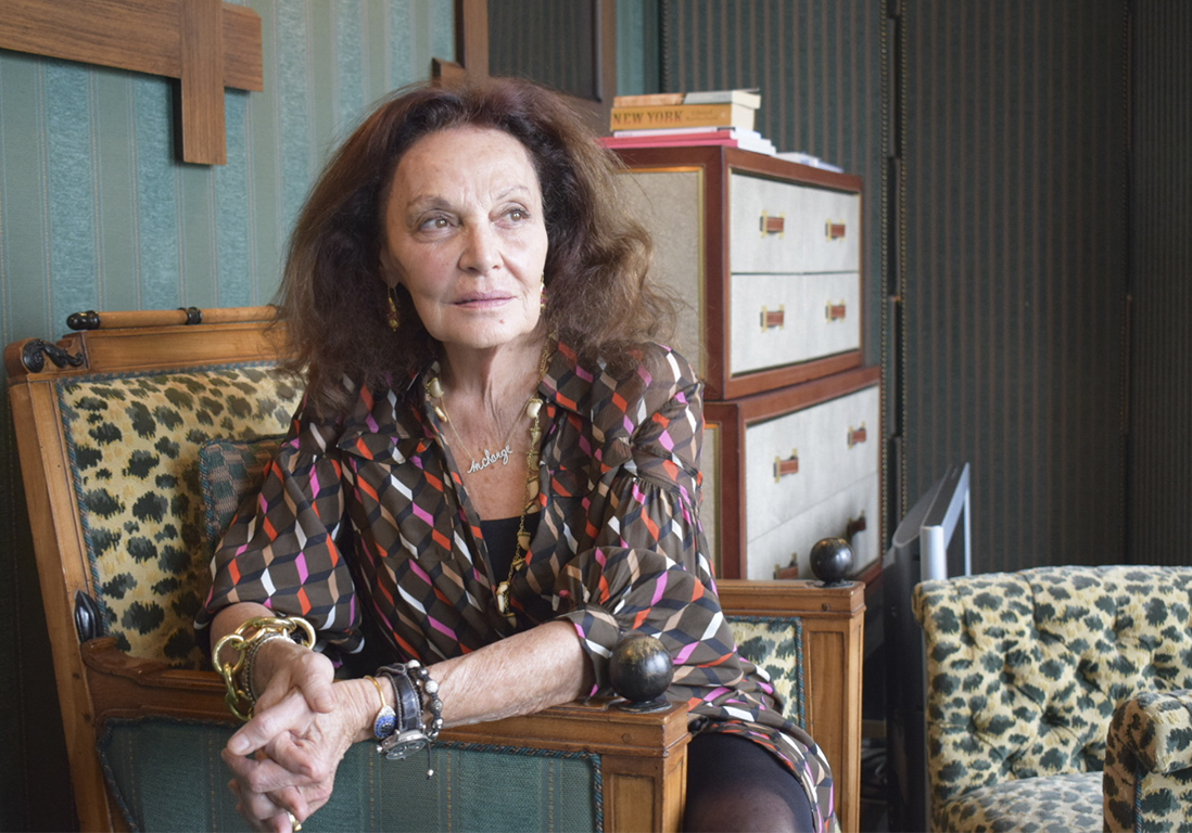 Diane von Furstenberg « Ces femmes ont le courage dagir, la force de survivre et le leadership pour inspirer »