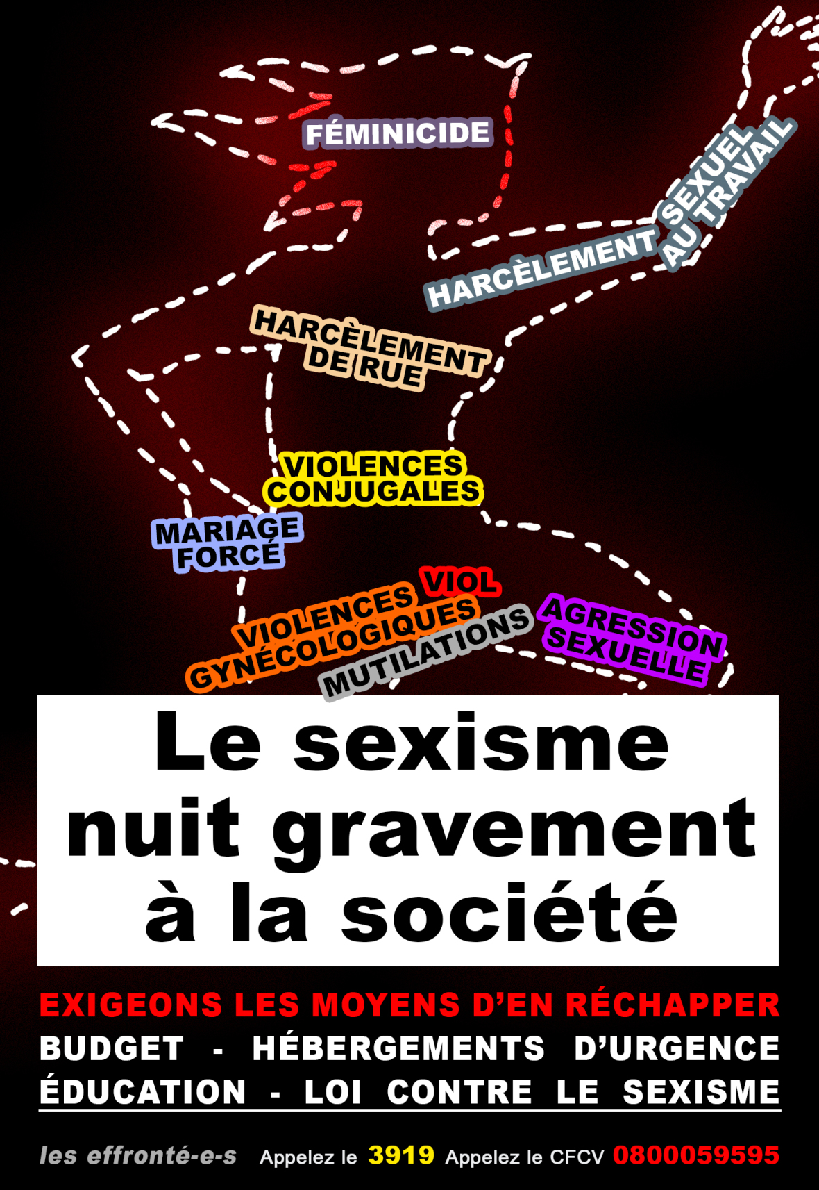 2017 75 Affiches Pour Dénoncer Les Violences Faites Aux Femmes Elle 