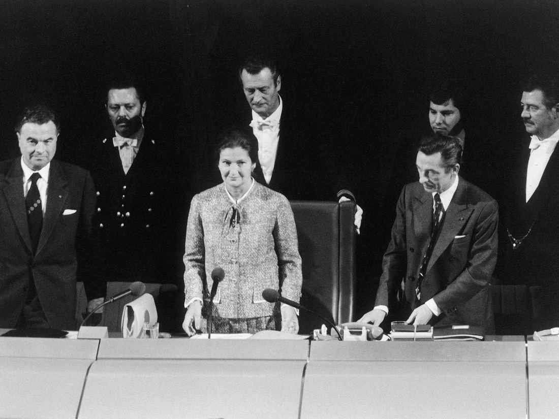 Présidente du Parlement européen Simone Veil, celle qui a libéré les femmes Elle