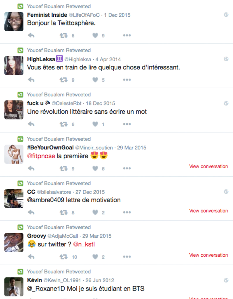 Ca Fait Des Calories 7 Lettres Une lettre de motivation uniquement composée de retweets : cet étudiant a  osé ! - Elle Active