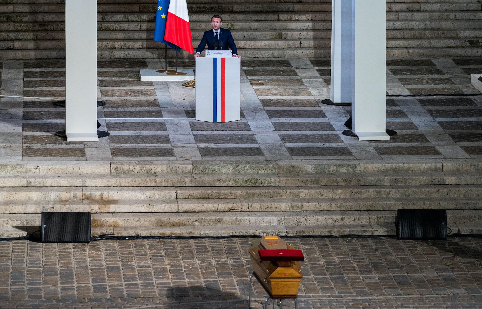 Assassinat De Samuel Paty, L’hommage De La Nation - Elle