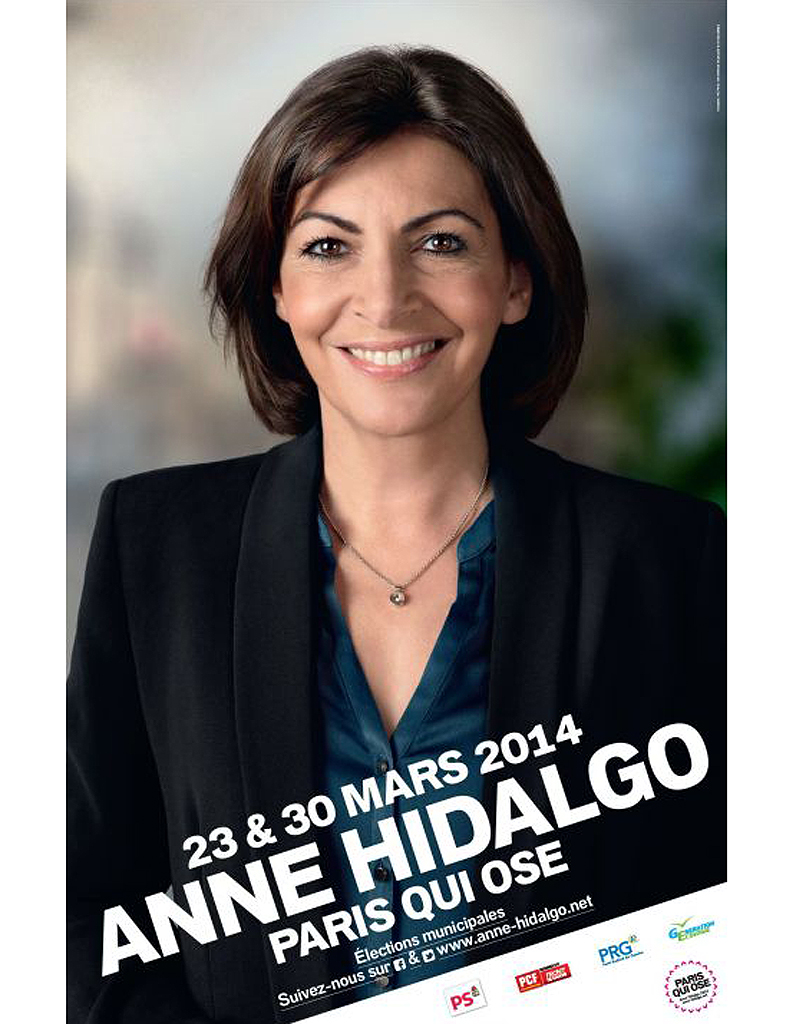 L'affiche de campagne d'Anne Hidalgo est-elle photoshoppée ...