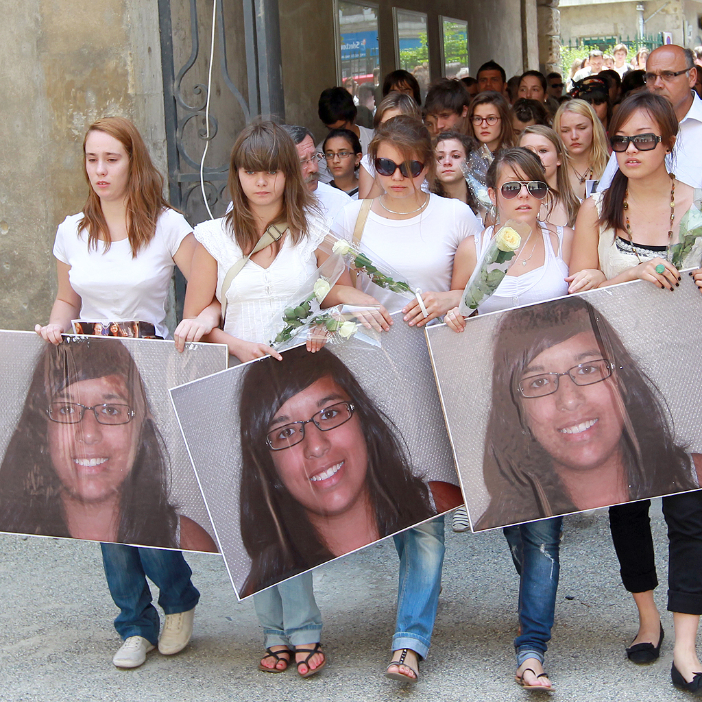 Le meurtrier présumé de la jeune MarieJeanne, 17 ans, devant les